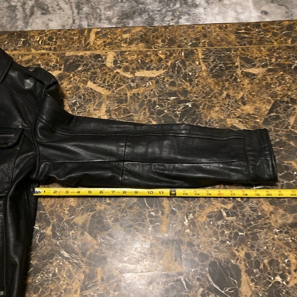 Hugo Boss Leather Bomber - Picture 7 of 15